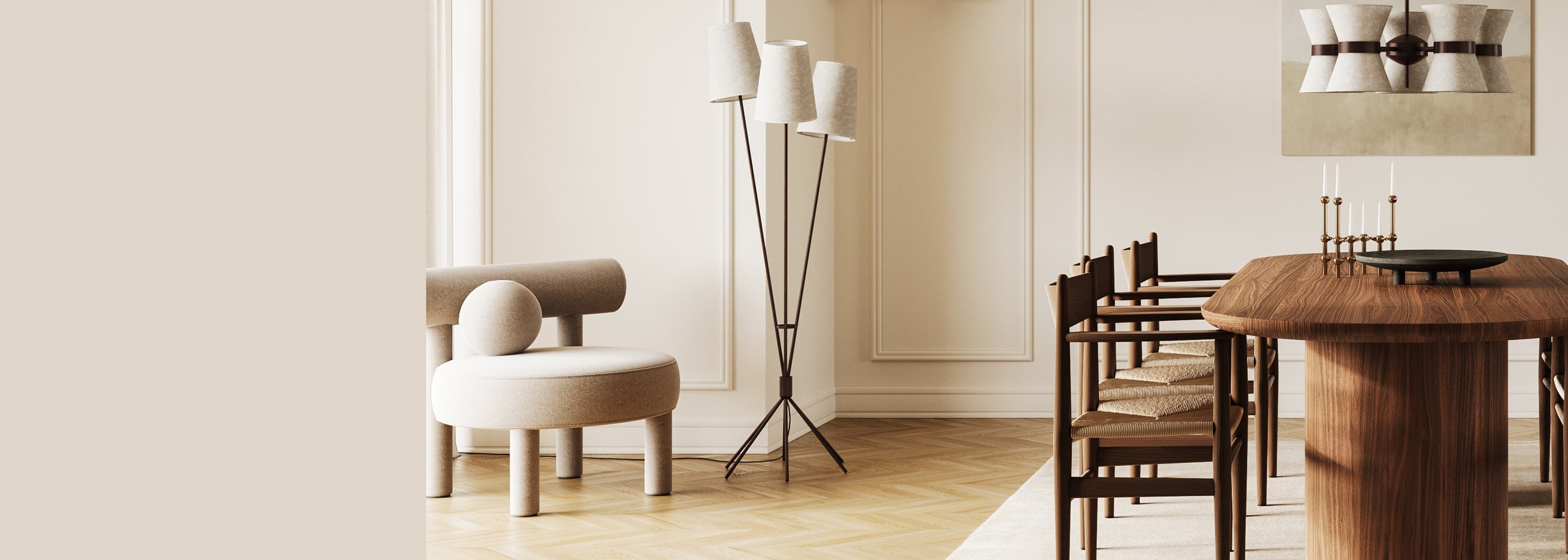 Dining Room Floor Lamps | Elegant Floor Lighting for Dining