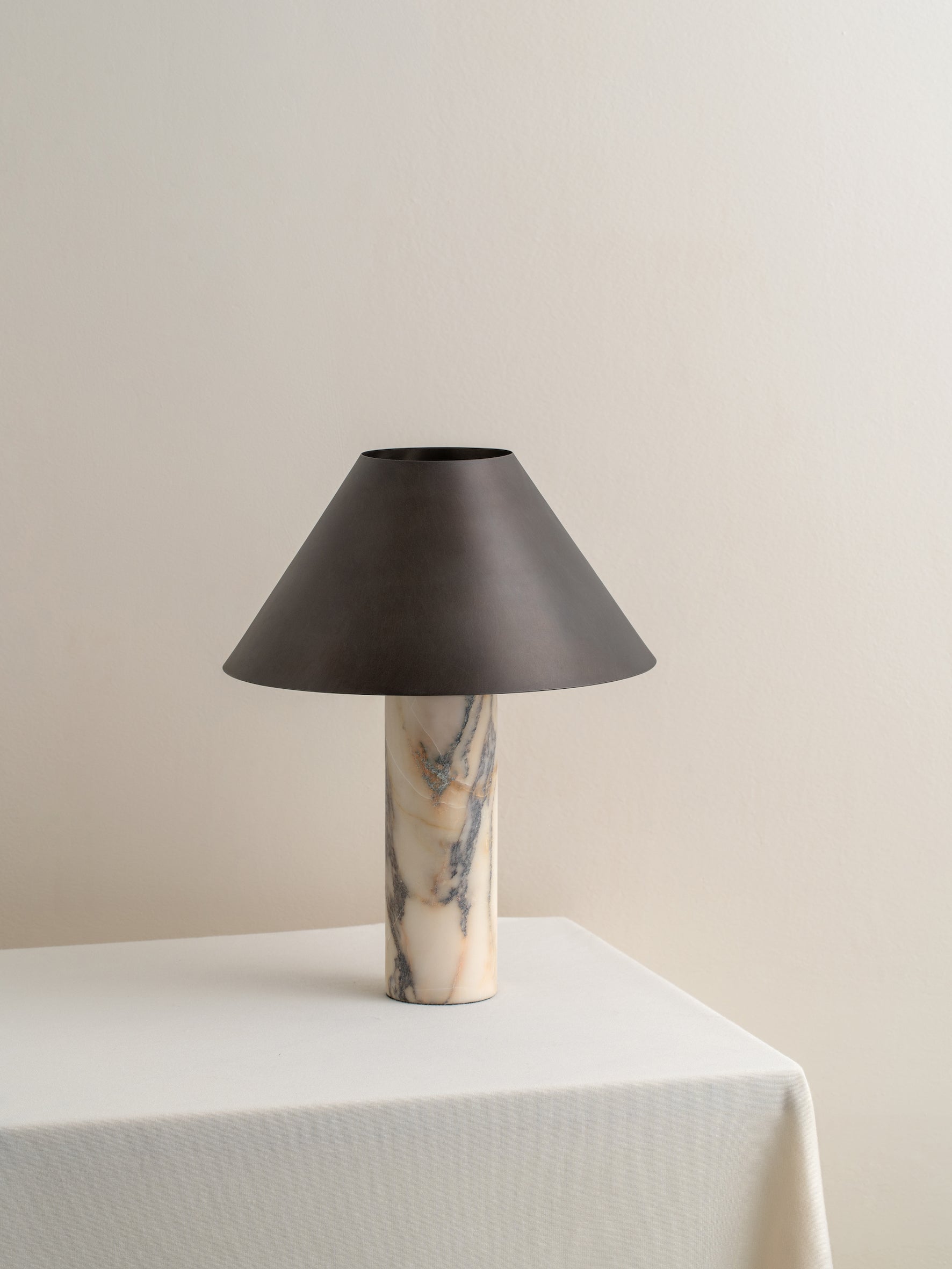 Cline - calacatta viola marble and bronze table lamp | Table Lamp | Lights & Lamps | UK | Modern Affordable Designer Lighting