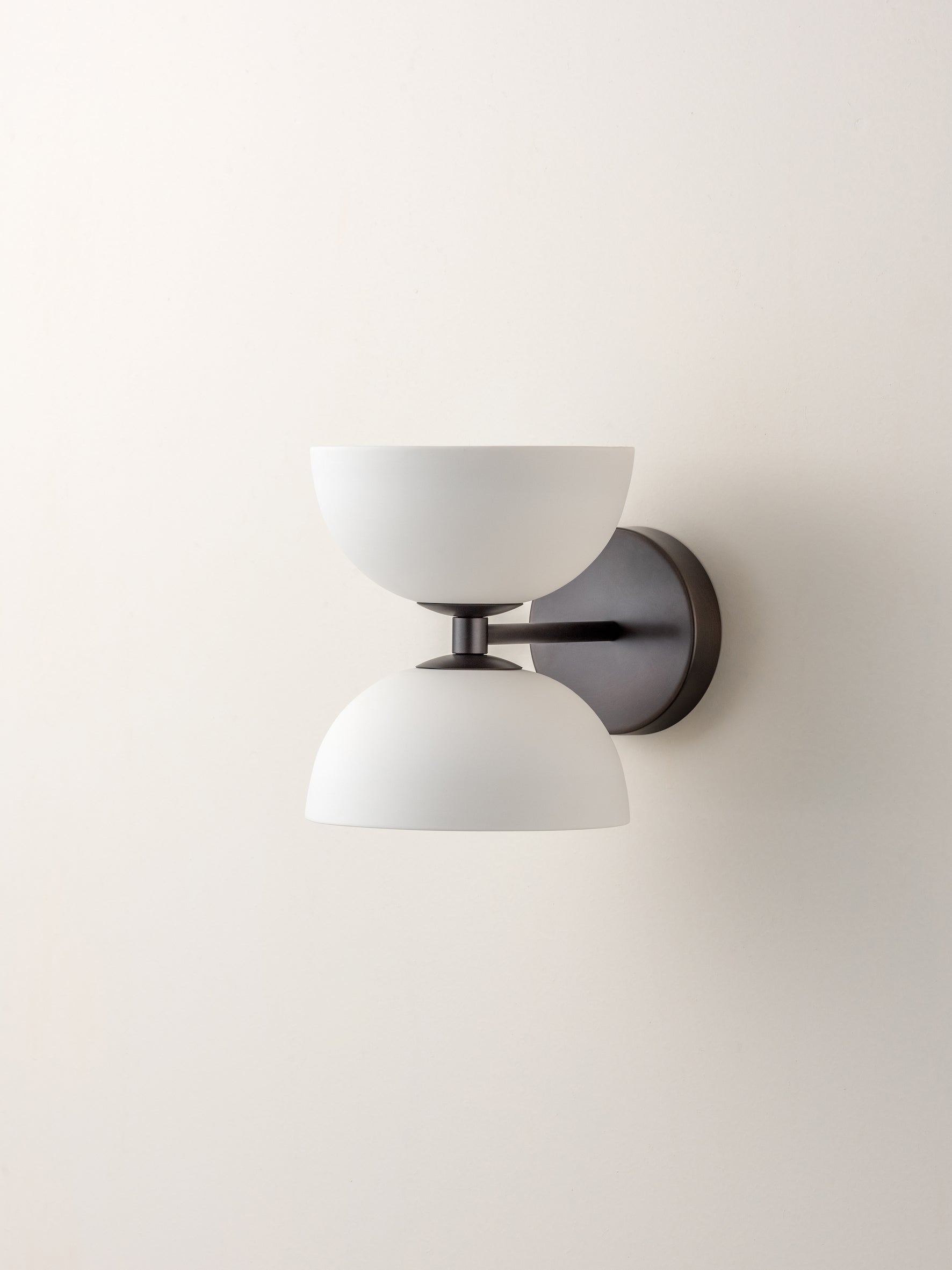 Ruzo - 2 light bronze and porcelain wall light | Wall Light | Lights & Lamps | UK | Modern Affordable Designer Lighting