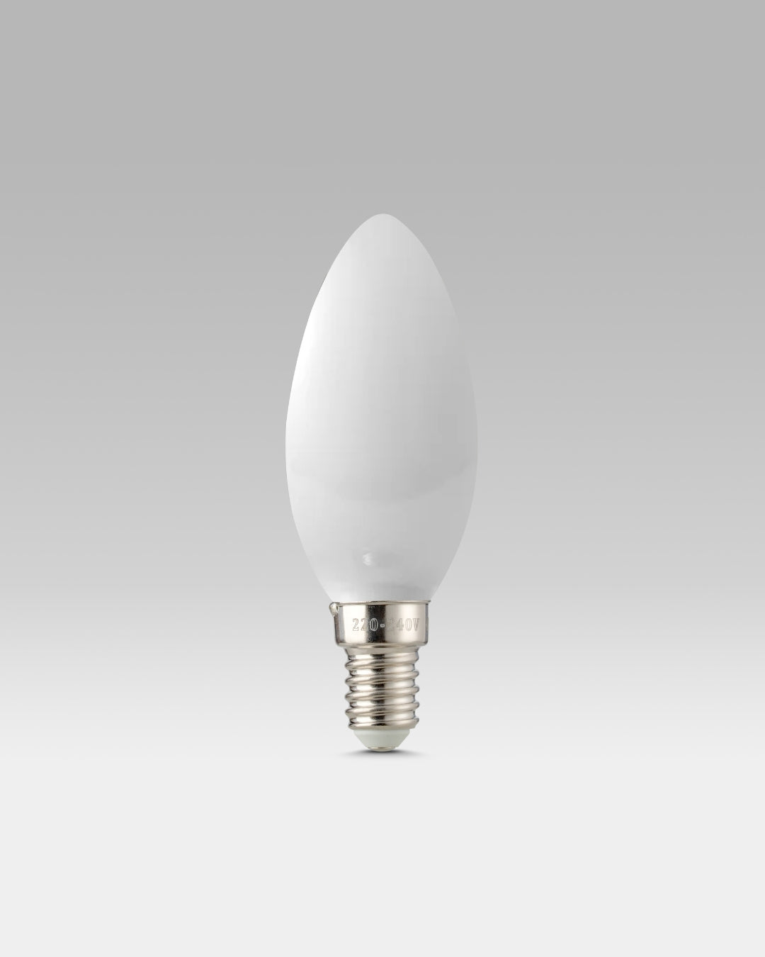 E14 candle bulb - opal