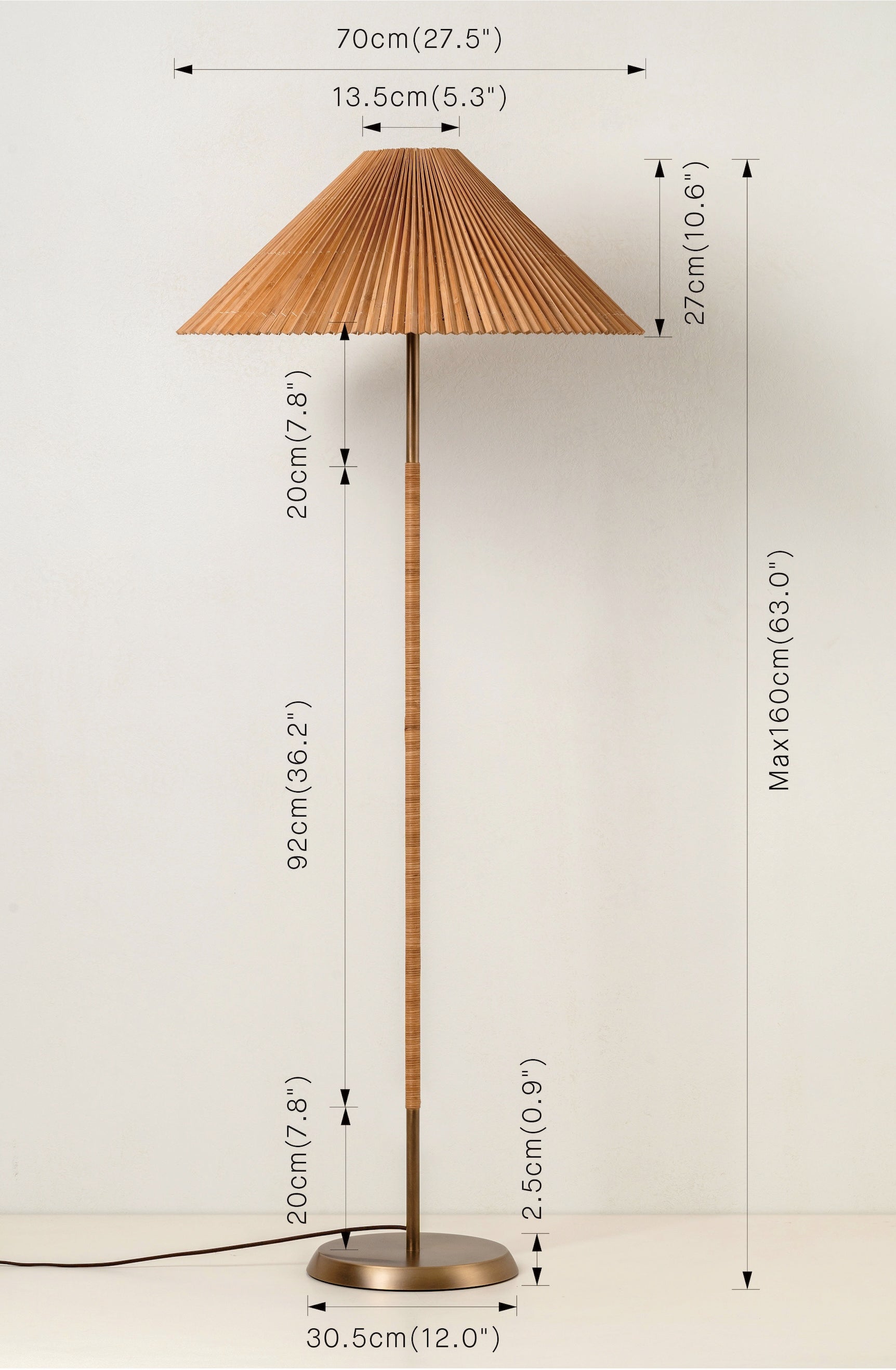 Anji floor lamp | Floor Lamp | Lights & Lamps | UK | Modern Affordable Designer Lighting