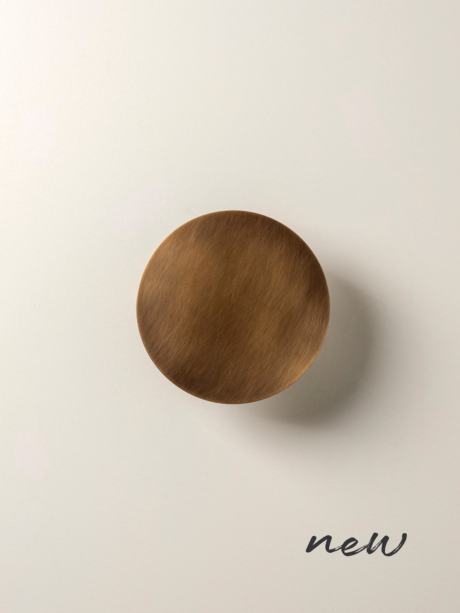 Santi - LED adjustable aged brass disc wall light | Wall Light | Lights & Lamps | UK | Modern Affordable Designer Lighting