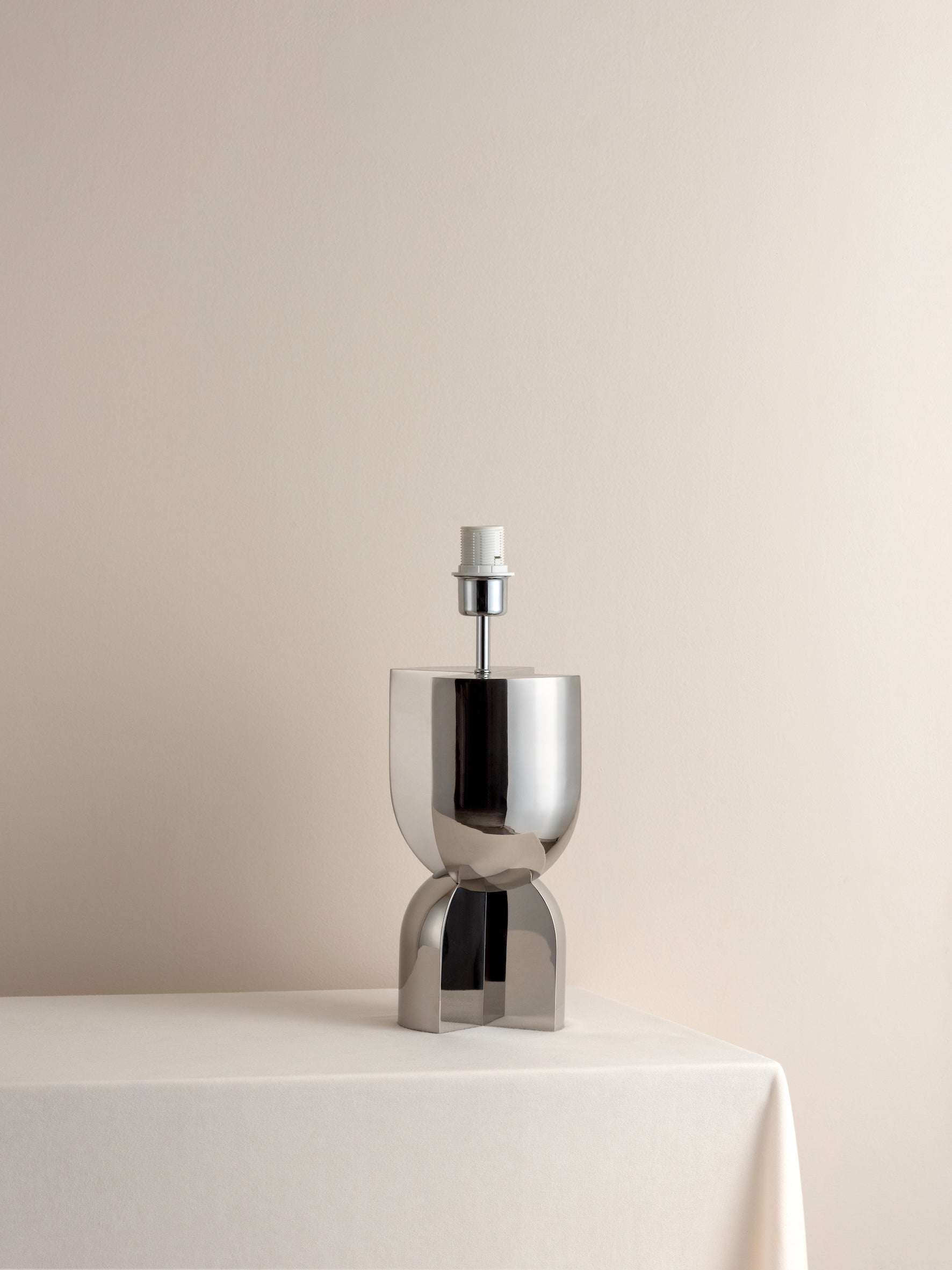Edition 1.5 - chrome table lamp - base only | Table Lamp | Lights & Lamps | UK | Modern Affordable Designer Lighting