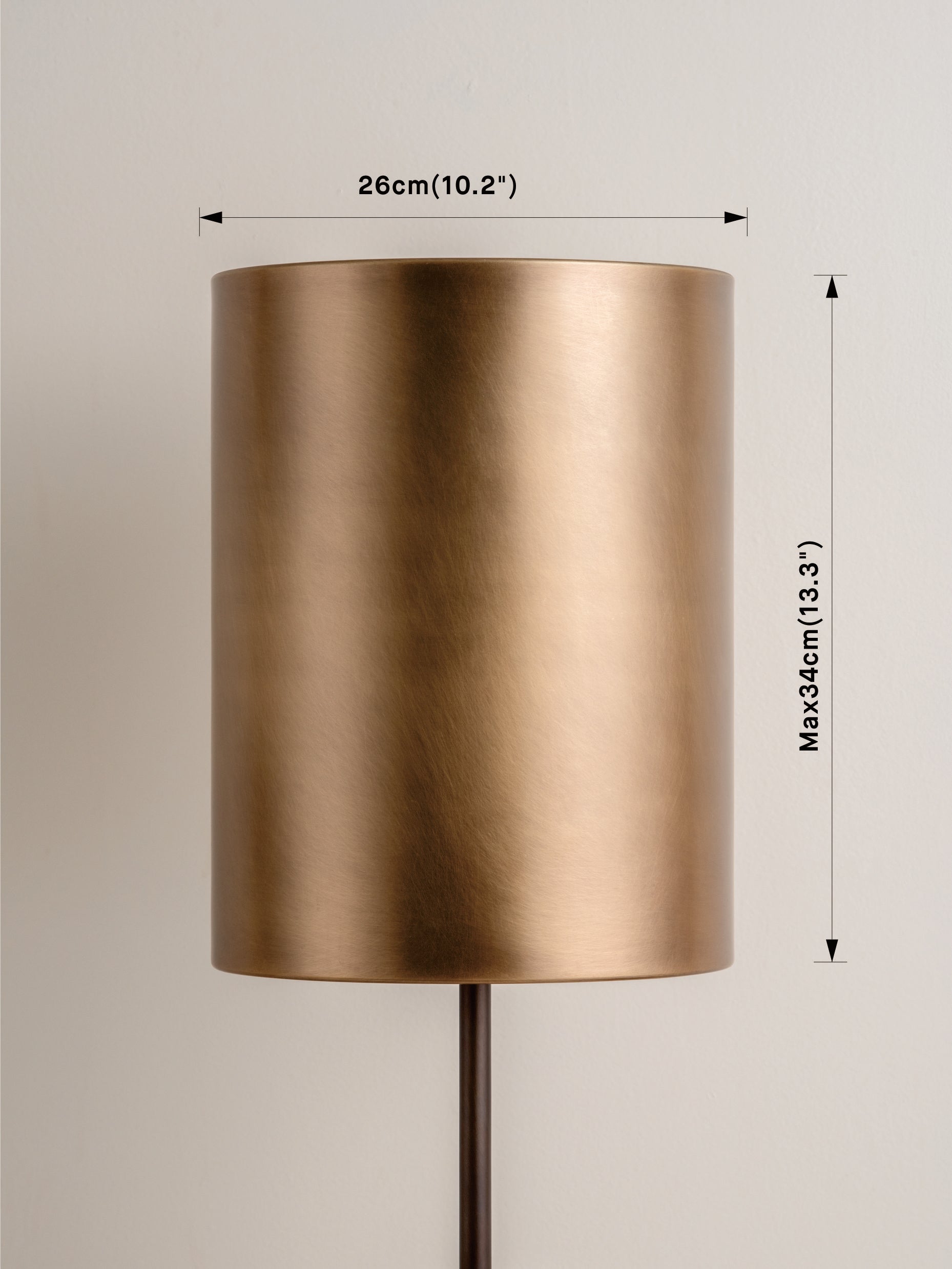 Editions brass lampshade - shade only | Table Lamp | Lights & Lamps | UK | Modern Affordable Designer Lighting