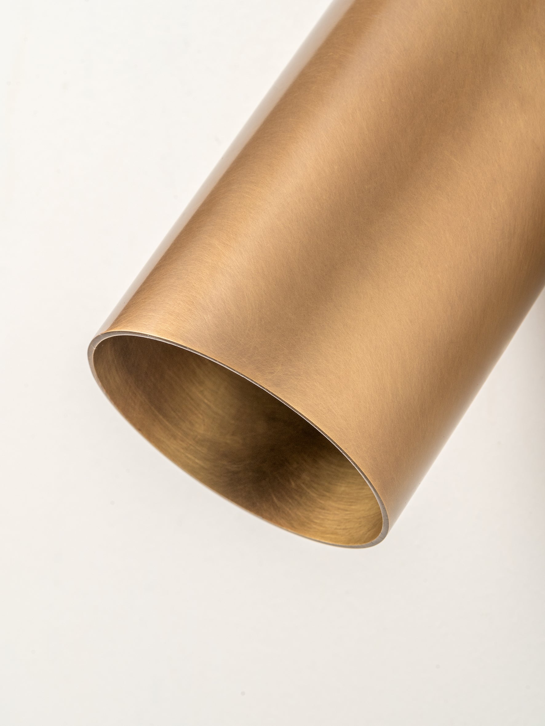 Guilla - brass angled cylinder spot light | Wall Light | Lights & Lamps | UK | Modern Affordable Designer Lighting