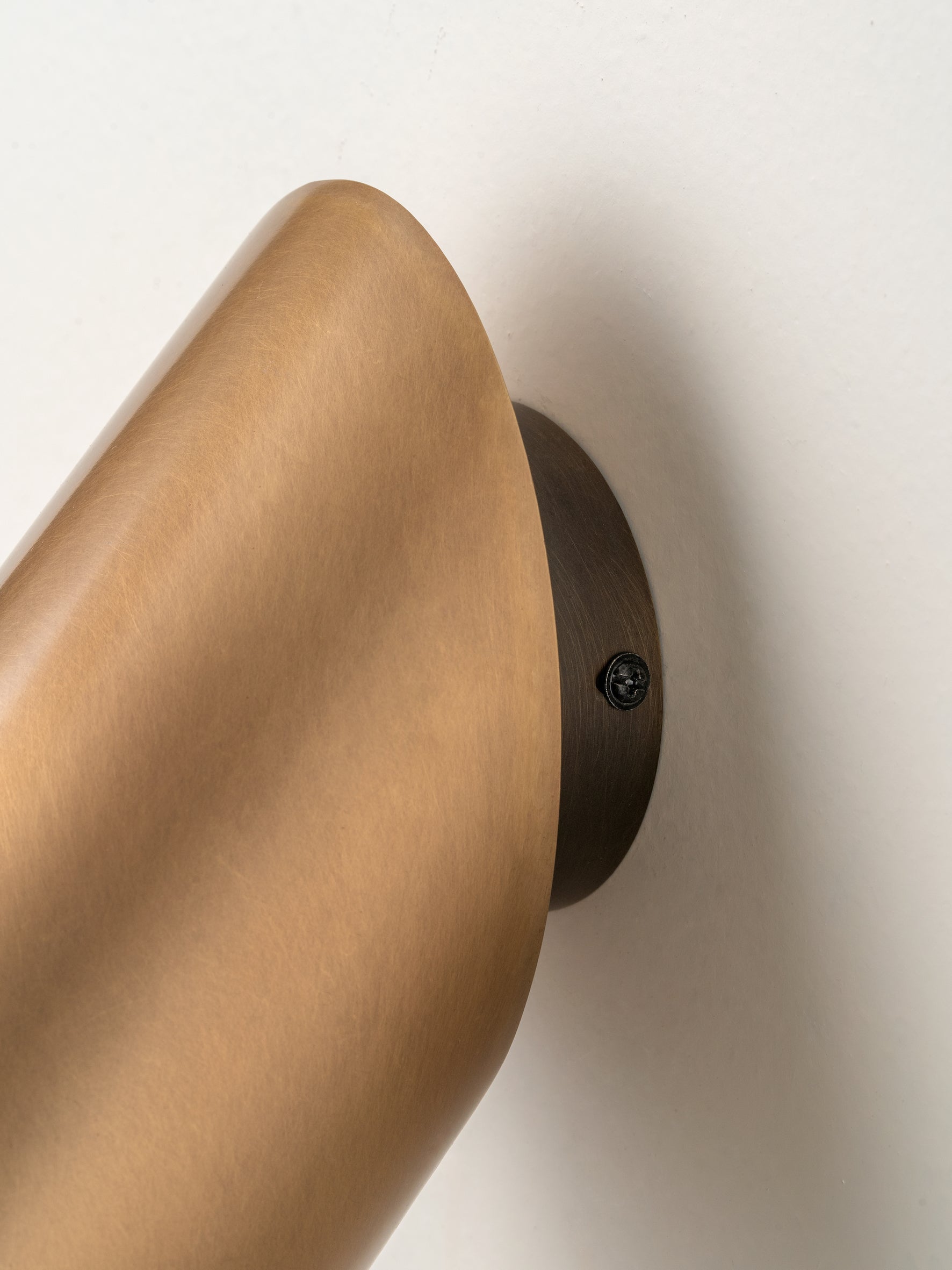 Guilla - brass angled cylinder spot light | Wall Light | Lights & Lamps | UK | Modern Affordable Designer Lighting