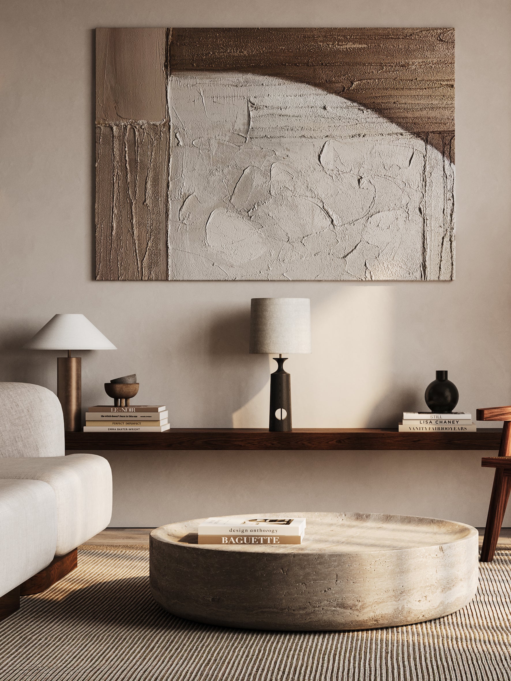 Bleeker - aged brass and linen table lamp | Table Lamp | Lights & Lamps | UK | Modern Affordable Designer Lighting