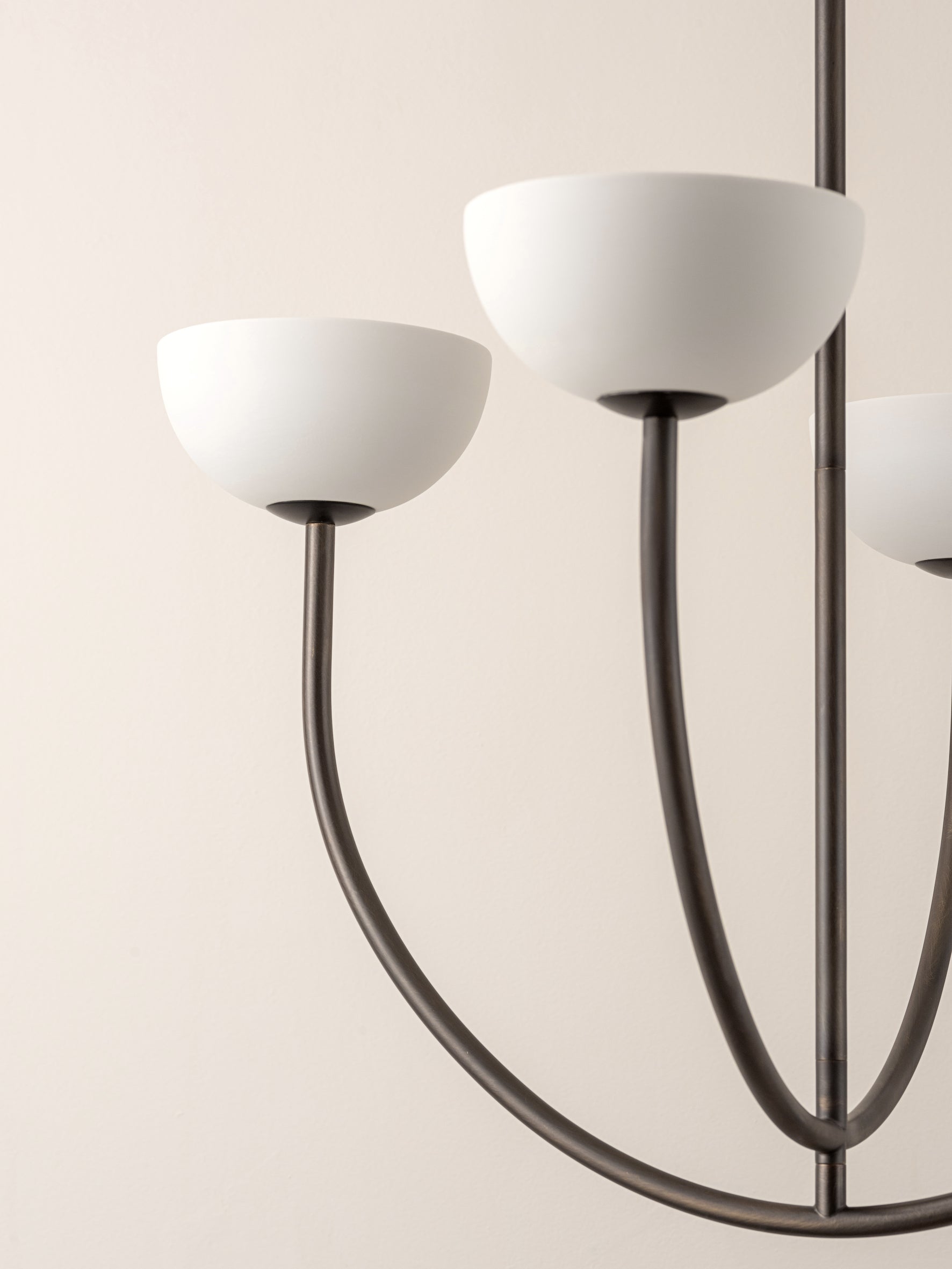 Ruzo - 4 light bronze and porcelain pendant | Ceiling Light | Lights & Lamps | UK | Modern Affordable Designer Lighting