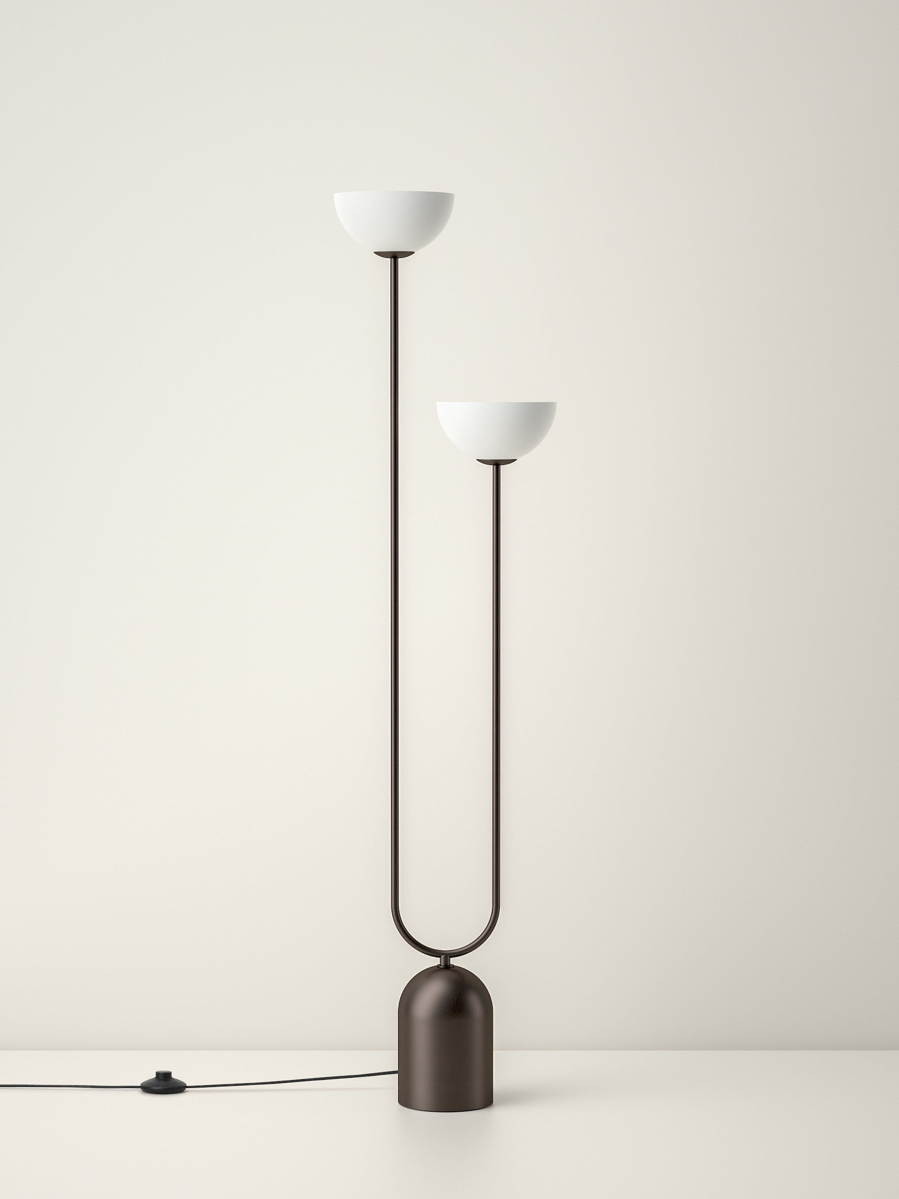 Ruzo - bronze and porcelain floor lamp | Floor Lamp | Lights & Lamps | UK | Modern Affordable Designer Lighting