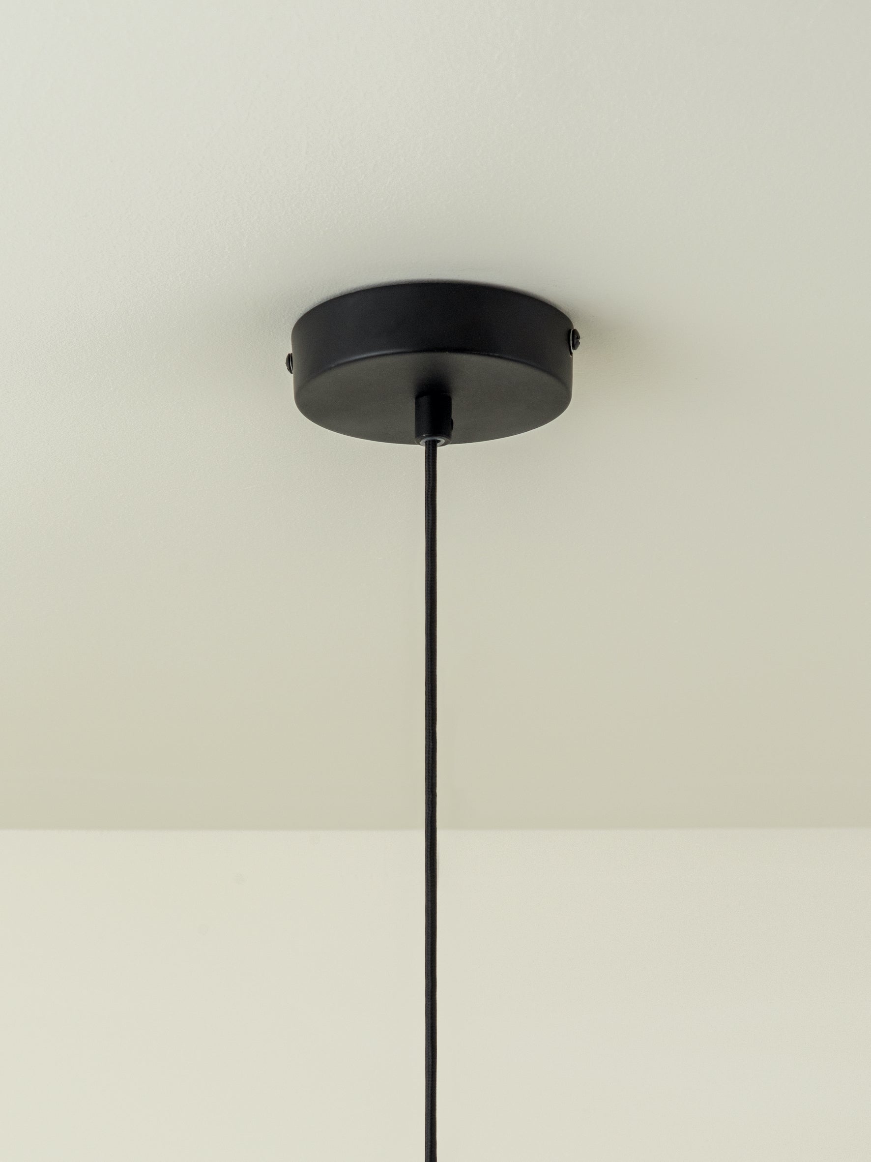 Capel - 1 light matt black drop cap lampholder kit | Ceiling Light | Lights & Lamps | UK | Modern Affordable Designer Lighting