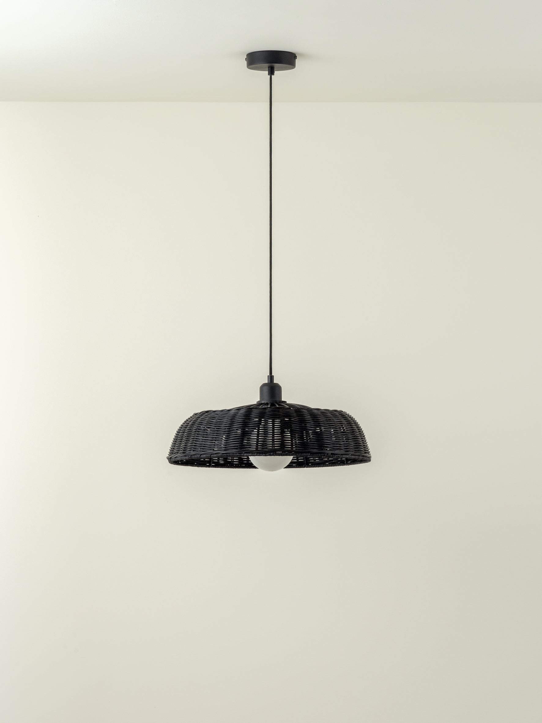 Capel - 1 light matt black drop cap lampholder kit | Ceiling Light | Lights & Lamps | UK | Modern Affordable Designer Lighting