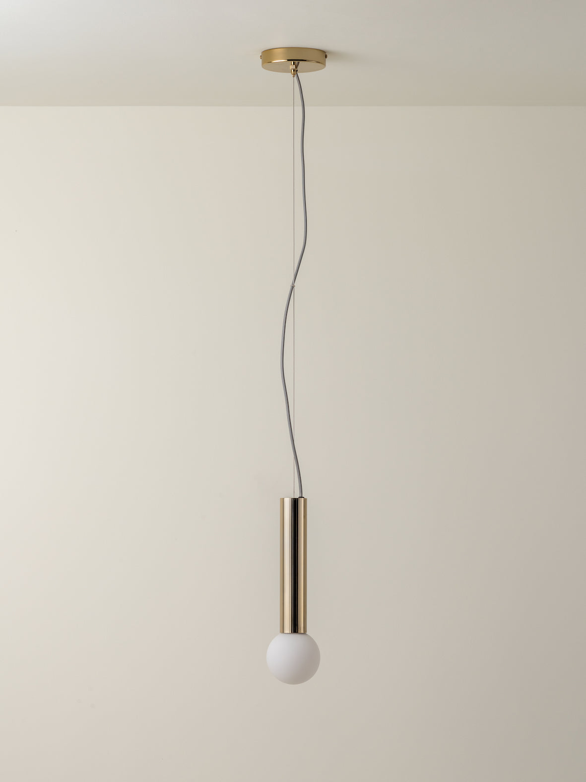 Chubes - 1 light brass ceiling pendant | Ceiling Light | Lights & Lamps | UK | Modern Affordable Designer Lighting
