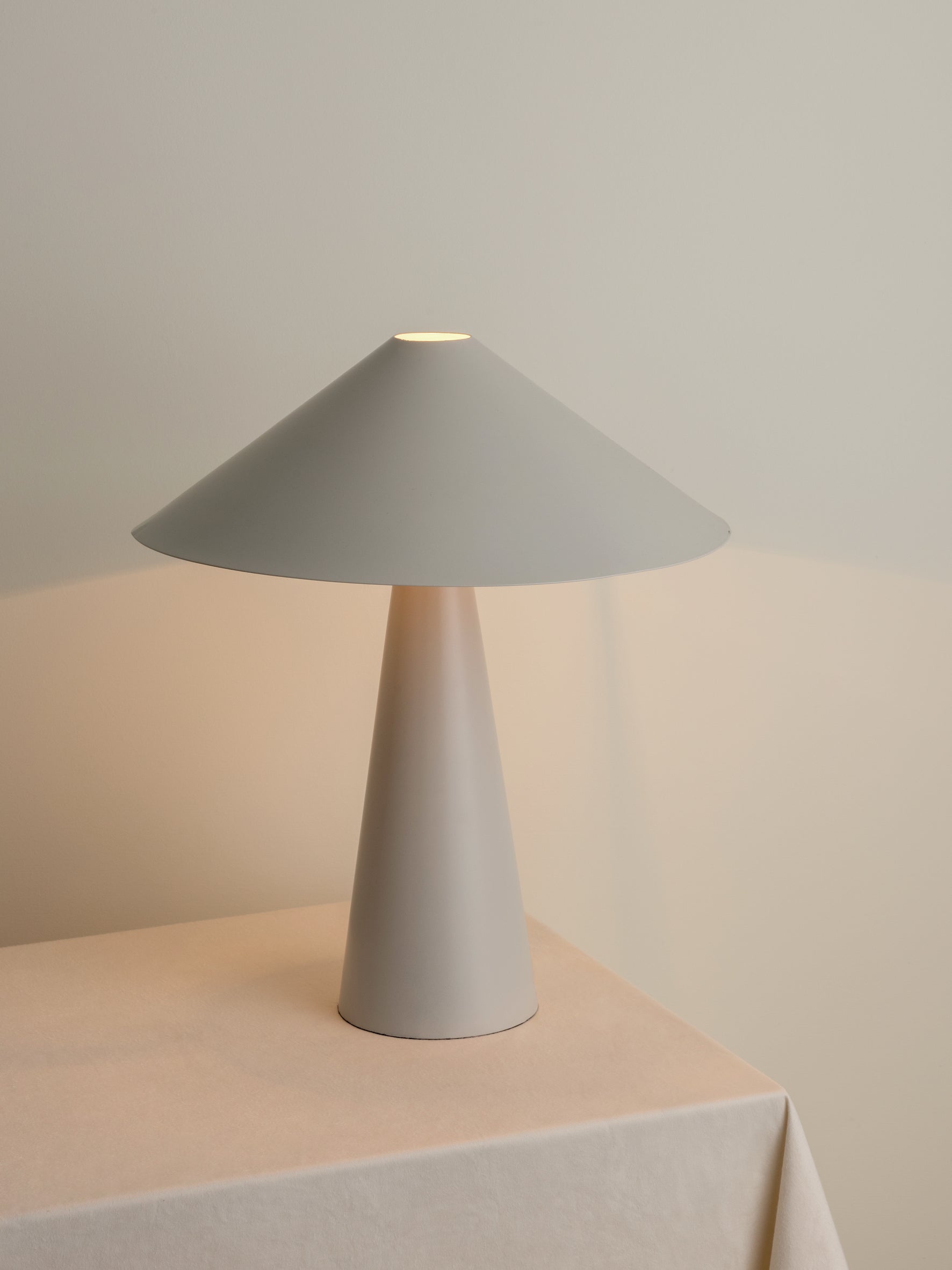 Orta - 1 light warm white cone table lamp | Table Lamp | Lights & Lamps | UK | Modern Affordable Designer Lighting