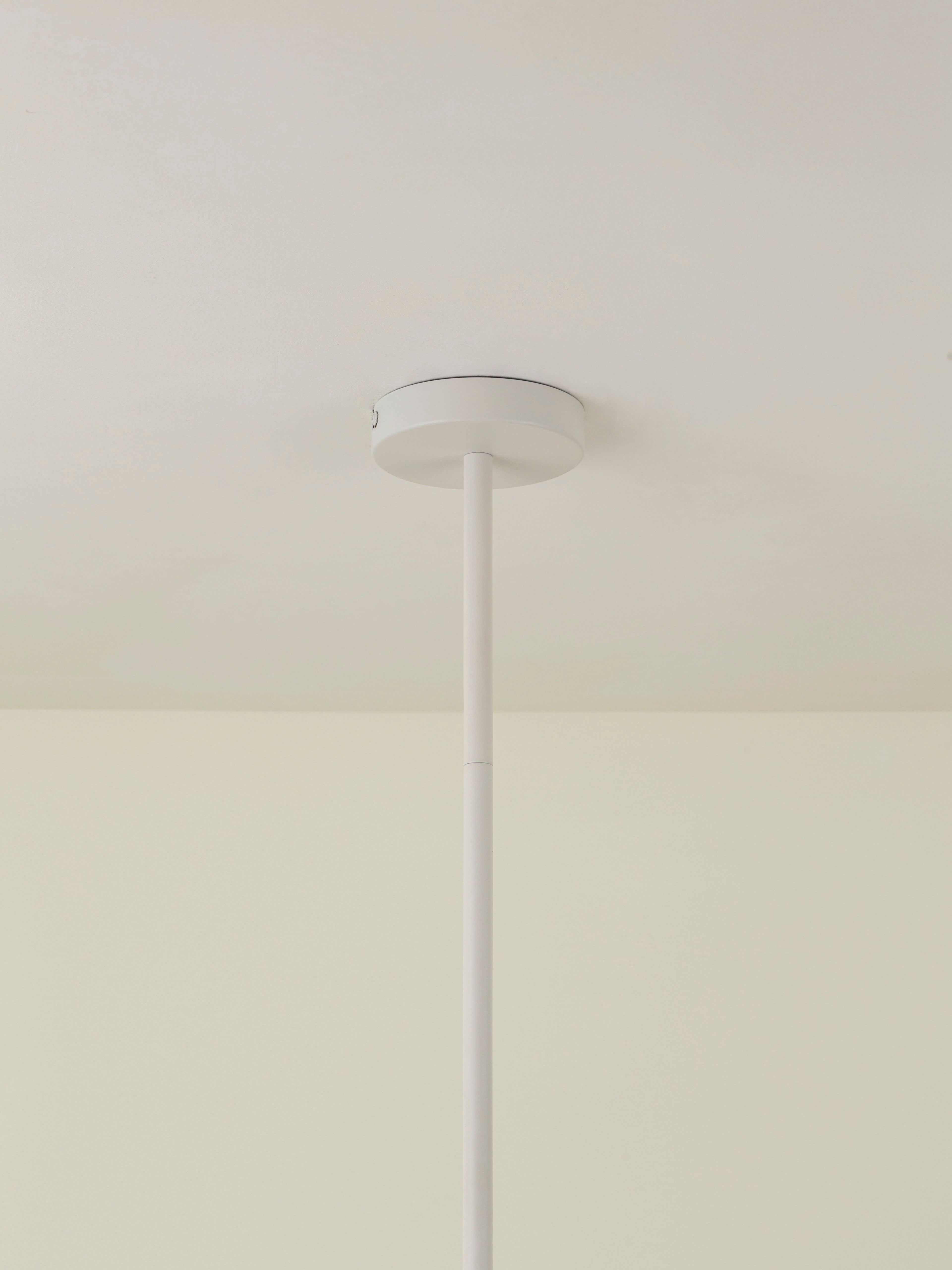 Ruzo - 4 light matt warm white and white porcelain ceiling pendant | Chandelier | Lights & Lamps | UK | Modern Affordable Designer Lighting