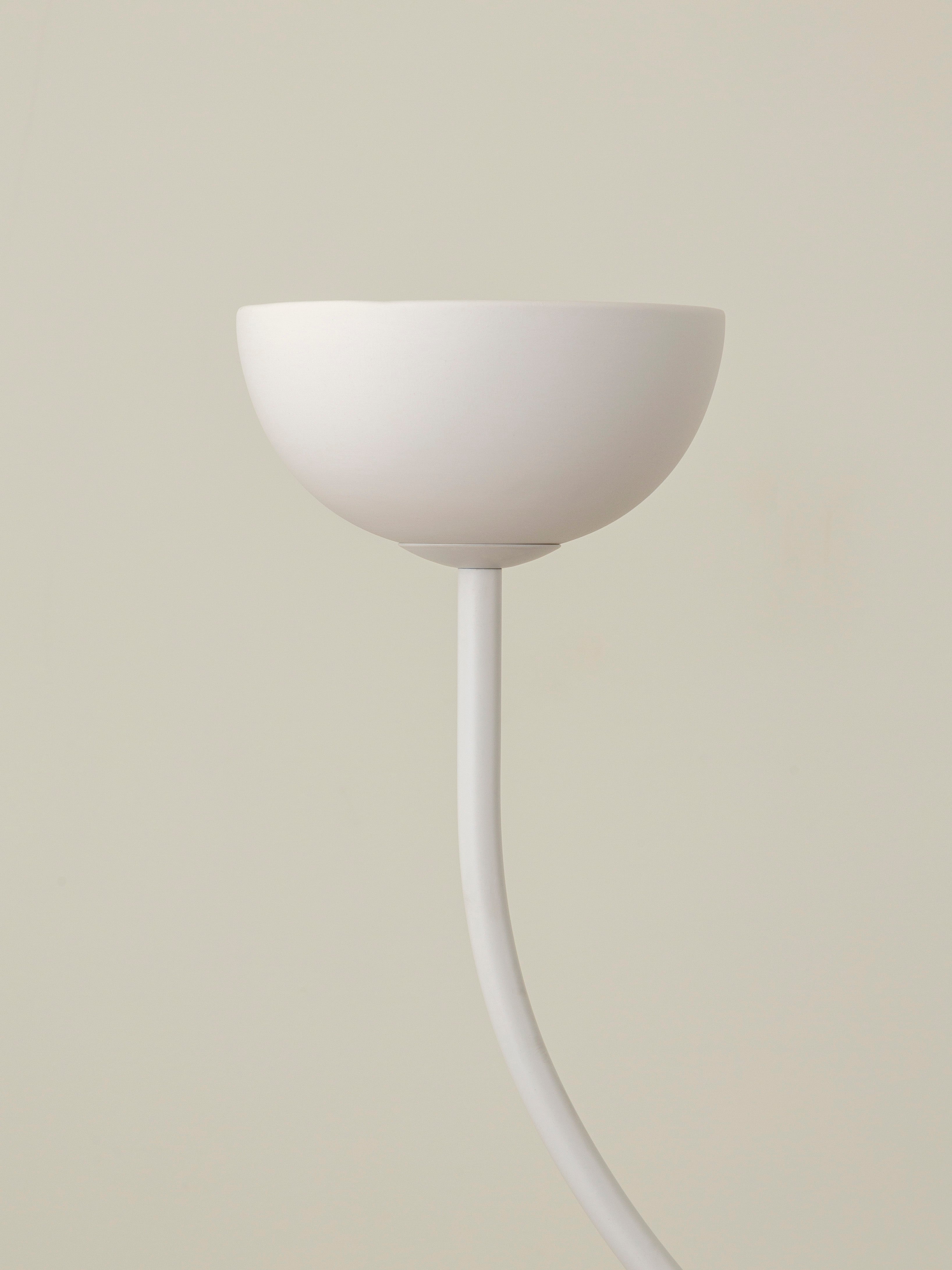 Ruzo - 4 light matt warm white and white porcelain ceiling pendant | Chandelier | Lights & Lamps | UK | Modern Affordable Designer Lighting