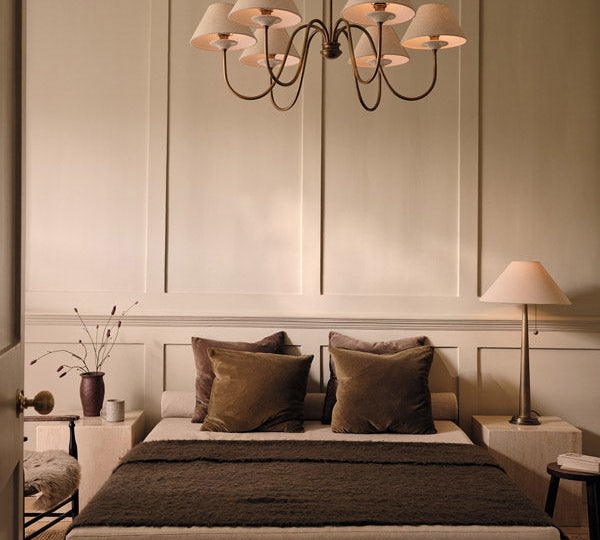 How to light a bedroom: the case for the right ceiling piece