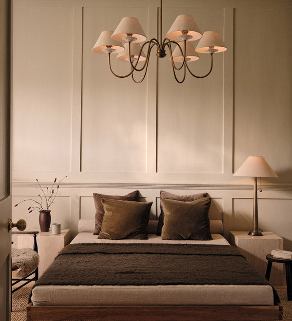 How to light a bedroom: the case for the right ceiling piece