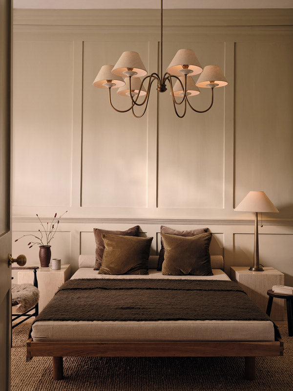How to light a bedroom: the case for the right ceiling piece