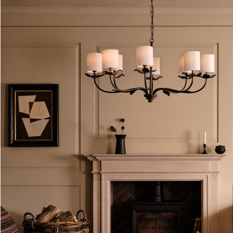 Victorian and Edwardian chandeliers in the contemporary home