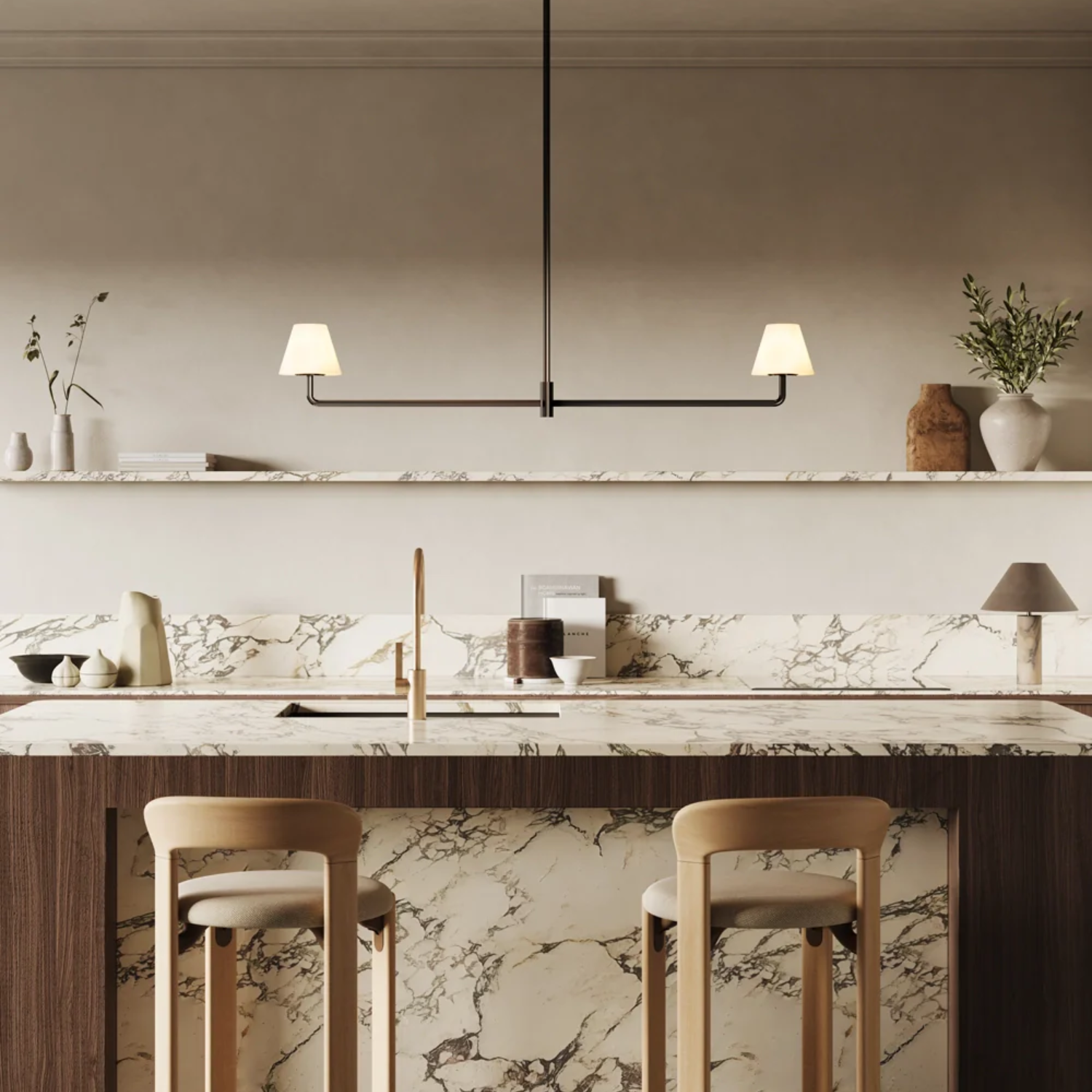 Modern black pendant lights: bold statements in minimalist decor