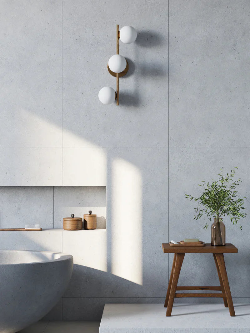 How to light a bathroom: a guide to IP ratings & wall lighting