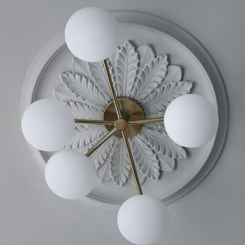 The perfect living room flush lights for a balanced glow