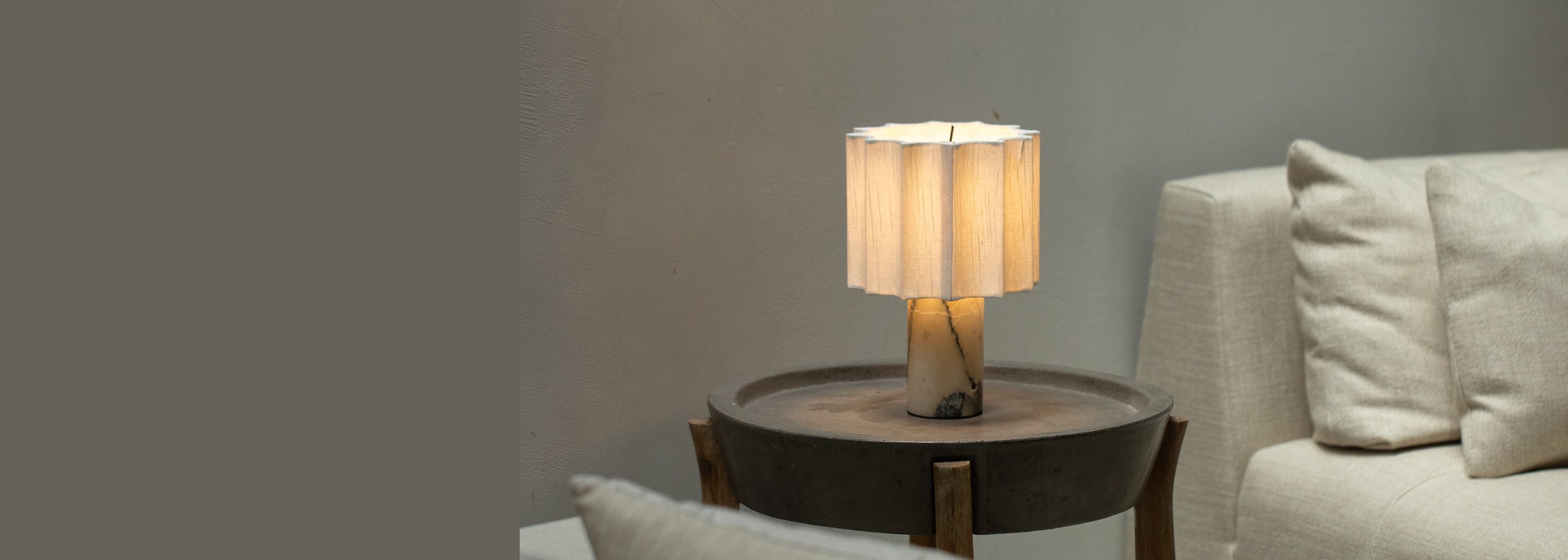 Marble lights and lamps