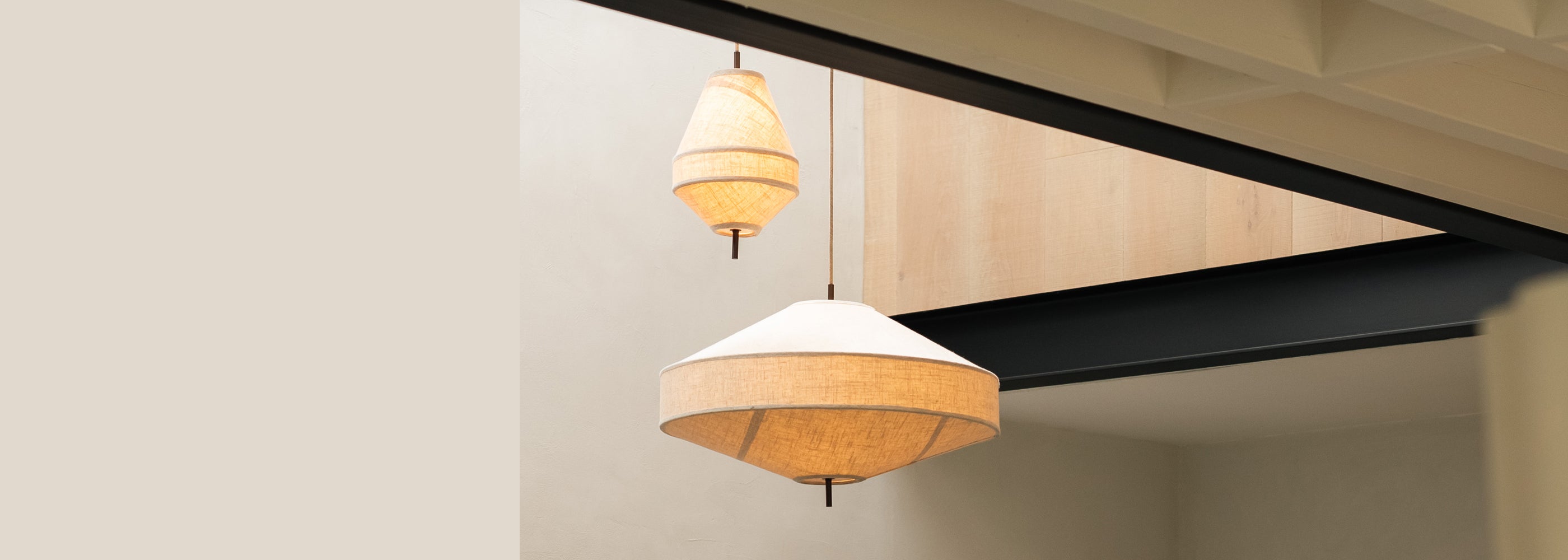 Backlit Linen Linen lighting