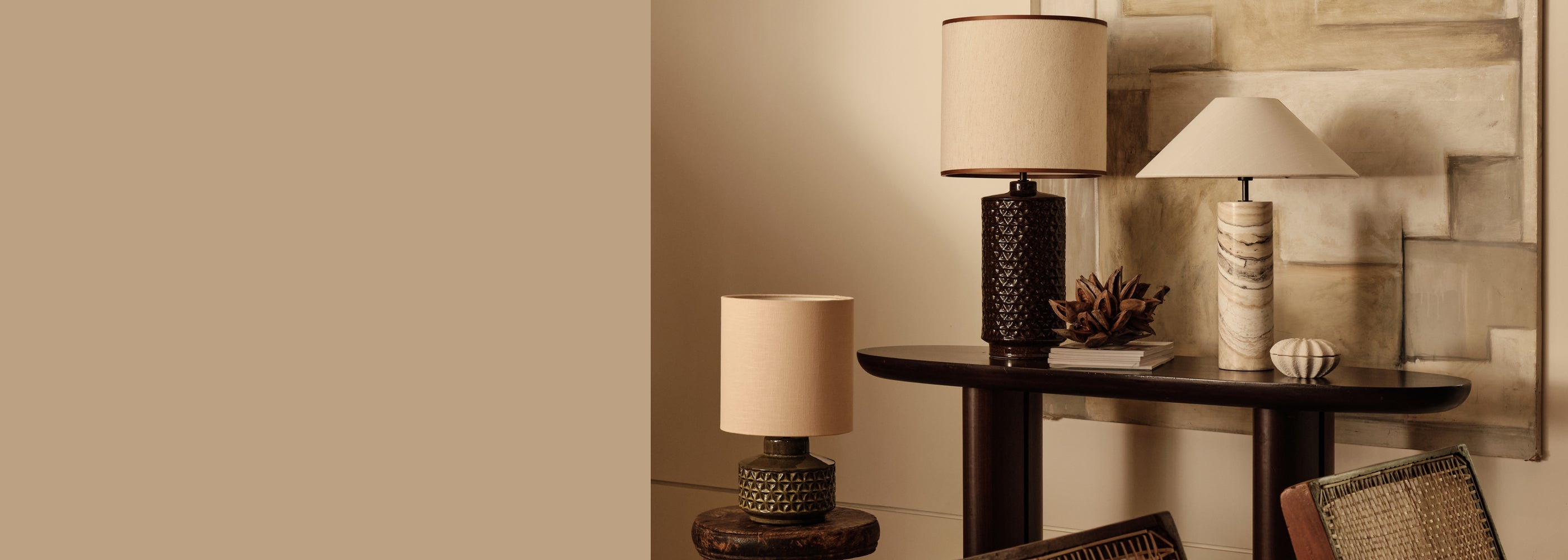 Ceramic table lamps