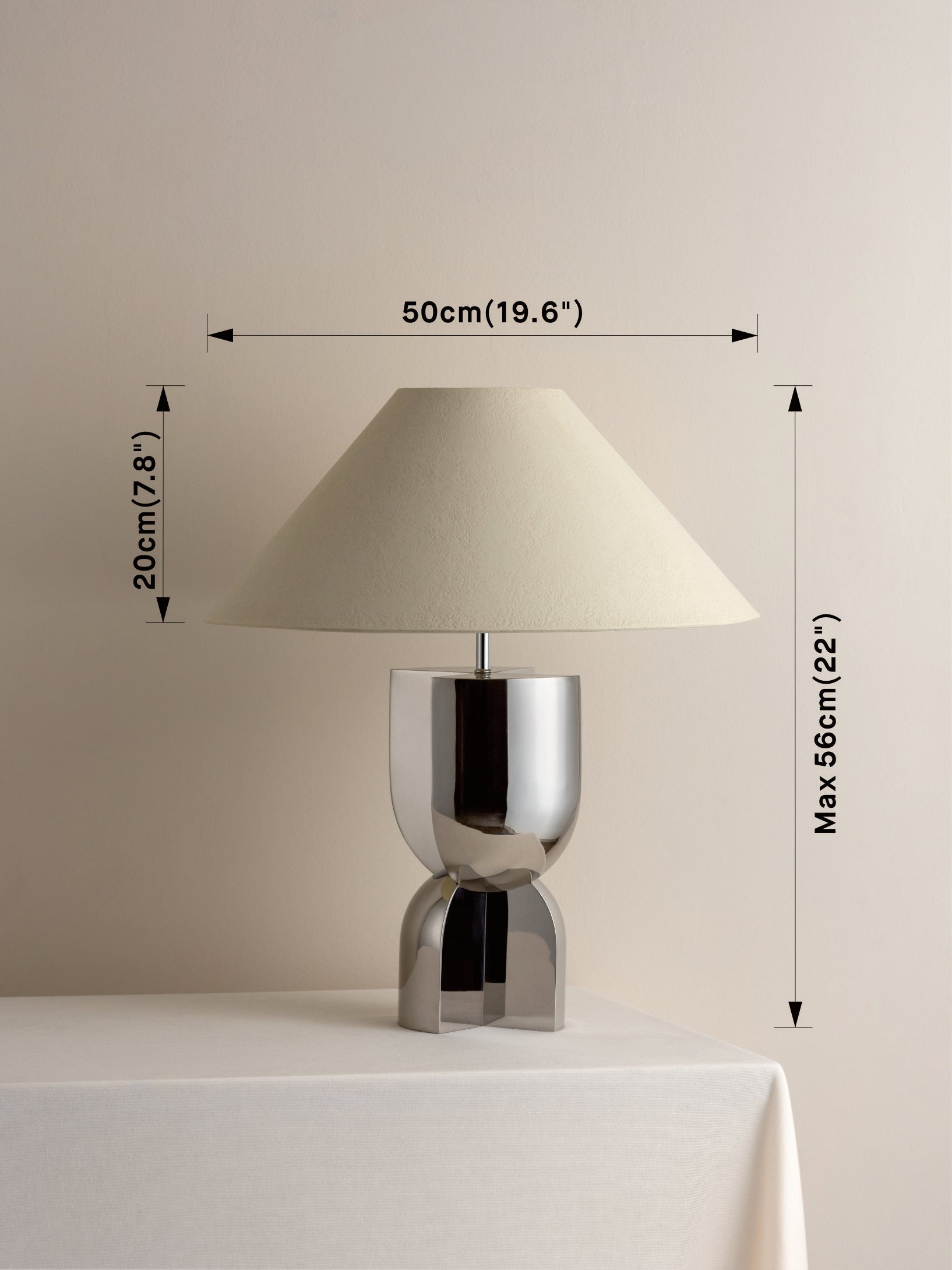 Argos concrete outlet lamp