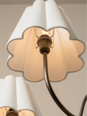Aston aged brass chandelier | Chandelier | Lights & Lamps | UK | Modern Affordable Designer Lighting