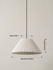 Plia - pleated linen lampshade | Lamp shade | Lights & Lamps | UK | Modern Affordable Designer Lighting