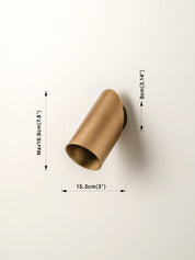 Guilla - brass angled cylinder spot light | Wall Light | Lights & Lamps | UK | Modern Affordable Designer Lighting