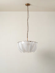 Astera - 4 light alabaster curved glass chandelier | Chandelier | Lights & Lamps | UK | Modern Affordable Designer Lighting