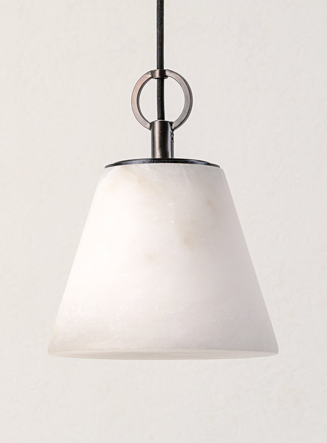 Alabaster glass shade