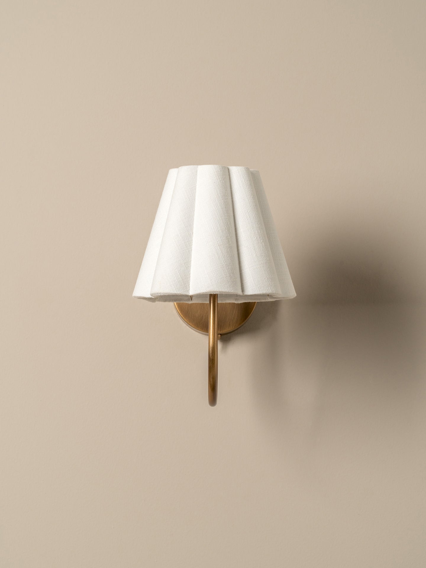 Aston aged brass wall light | Wall Light | lights&lamps | UK | Modern Affordable Designer Lighting