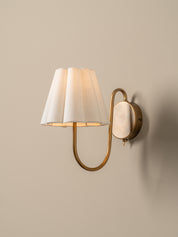 Aston aged brass wall light | Wall Light | lights&lamps | UK | Modern Affordable Designer Lighting