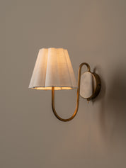 Aston aged brass wall light | Wall Light | lights&lamps | UK | Modern Affordable Designer Lighting