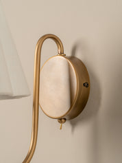 Aston aged brass wall light | Wall Light | lights&lamps | UK | Modern Affordable Designer Lighting