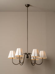 Aston bronze chandelier