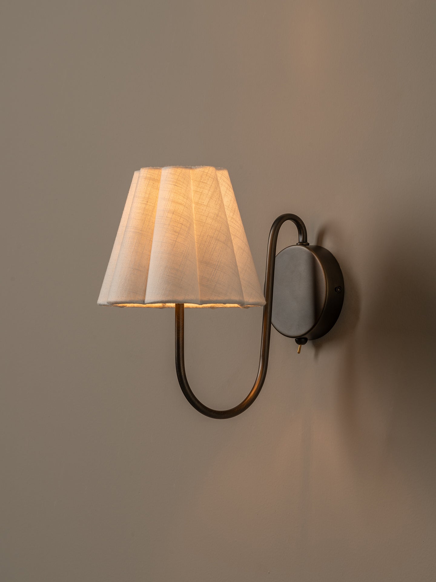 Aston bronze wall light | Wall Light | lights&lamps | UK | Modern Affordable Designer Lighting