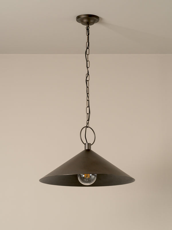 Bladen large bronze pendant | Ceiling Light | Lights & Lamps | UK | Modern Affordable Designer Lighting