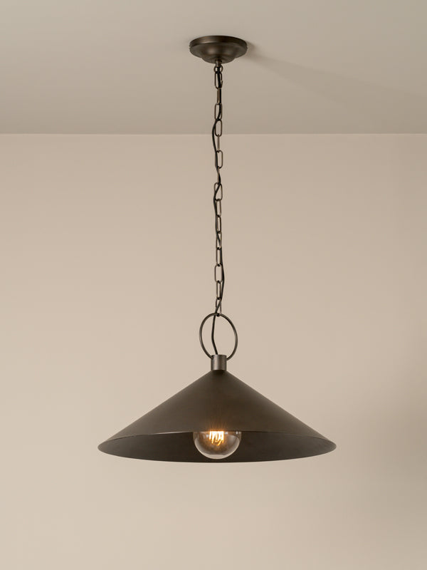 Bladen large bronze pendant | Ceiling Light | Lights & Lamps | UK | Modern Affordable Designer Lighting