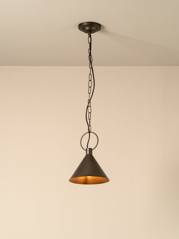 Bladen small bronze pendant | Ceiling Light | Lights & Lamps | UK | Modern Affordable Designer Lighting