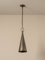 Bladen tall aged brass pendant | Ceiling Light | lights&lamps | UK | Modern Affordable Designer Lighting