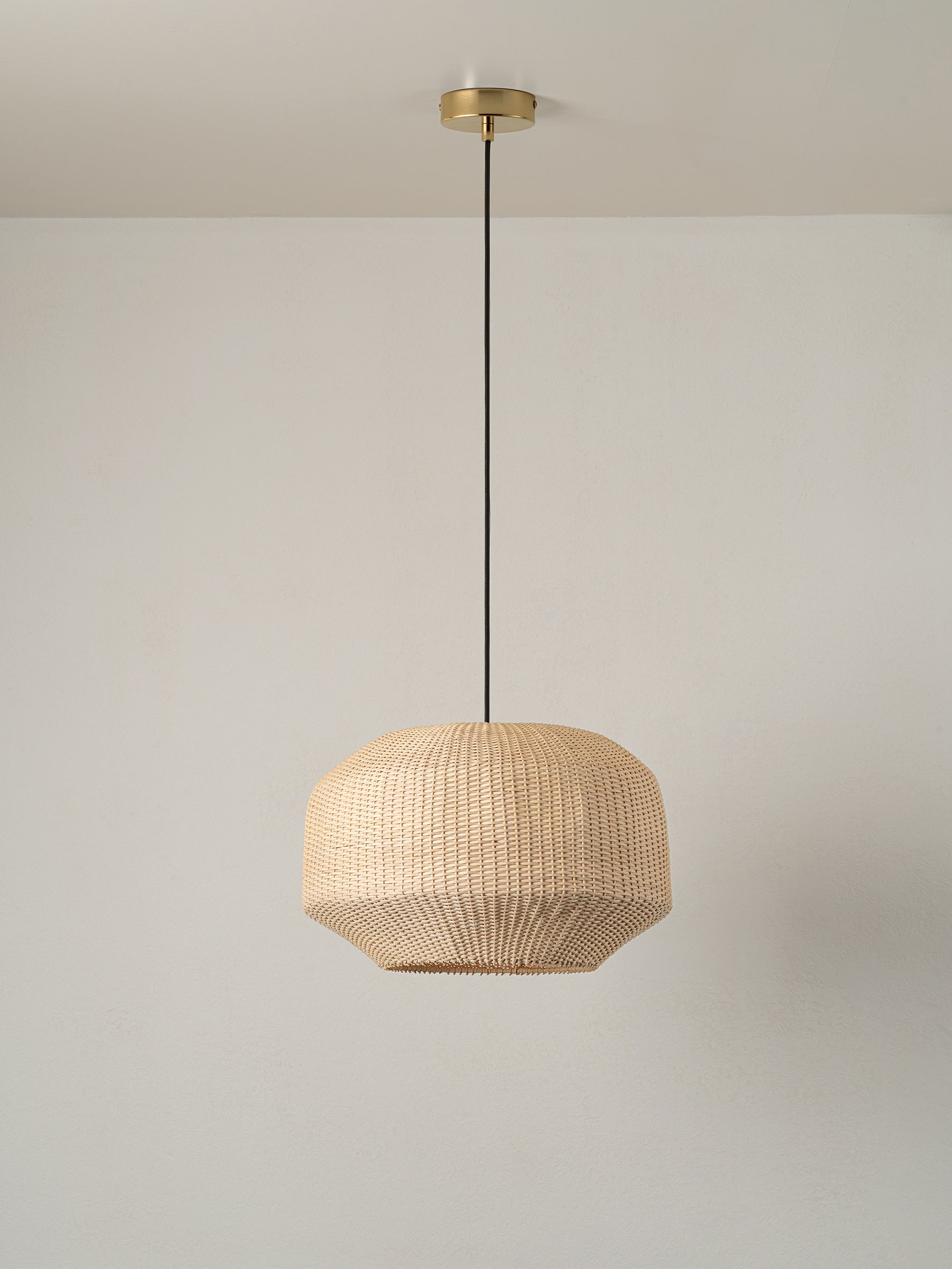 Budi - large handwoven rattan lampshade | Lamp shade | Lights & Lamps | UK | Modern Affordable Designer Lighting