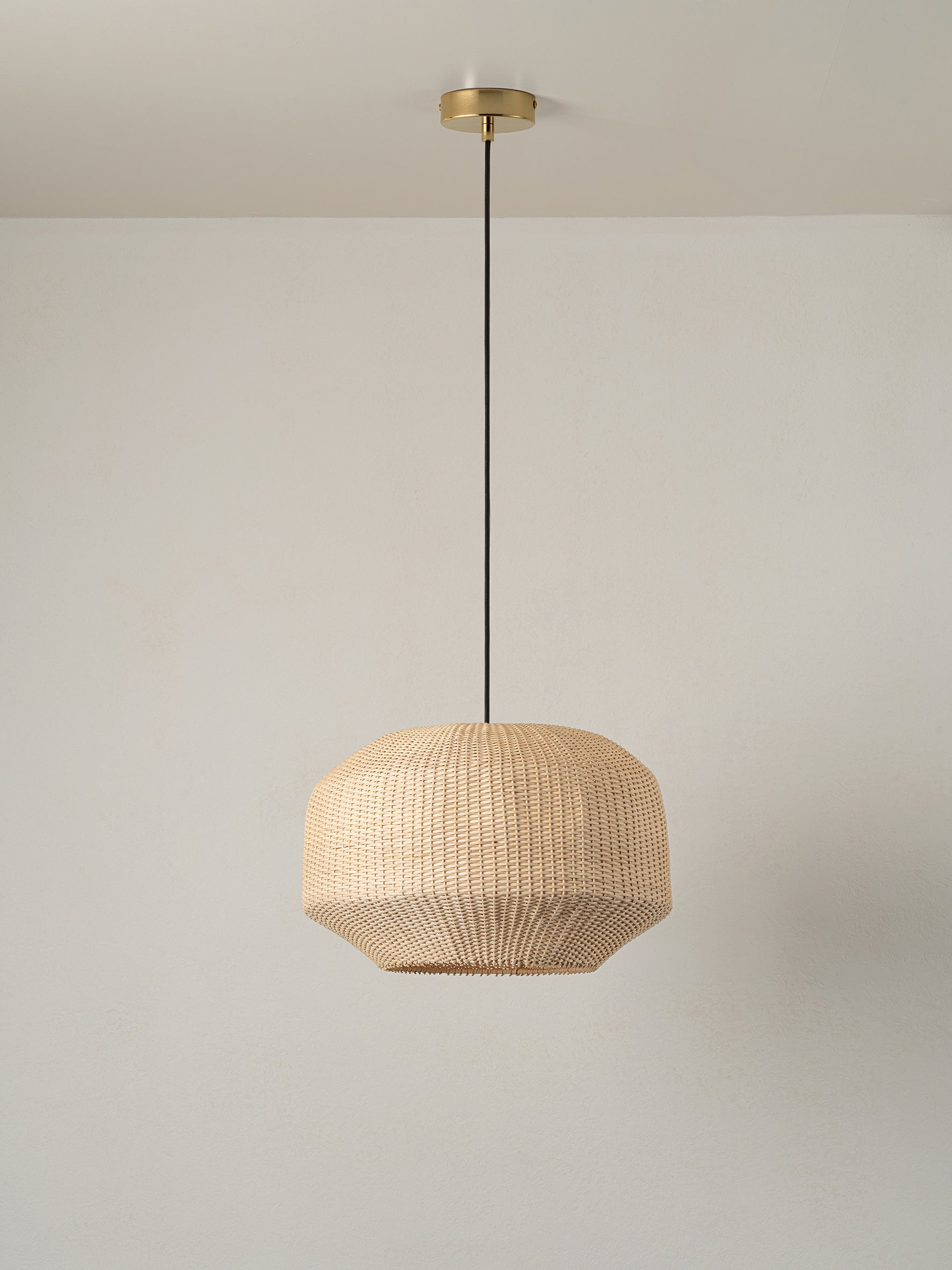 Budi - large handwoven rattan lampshade | Ceiling light | lights & lamps | Modern affordable designer lighting