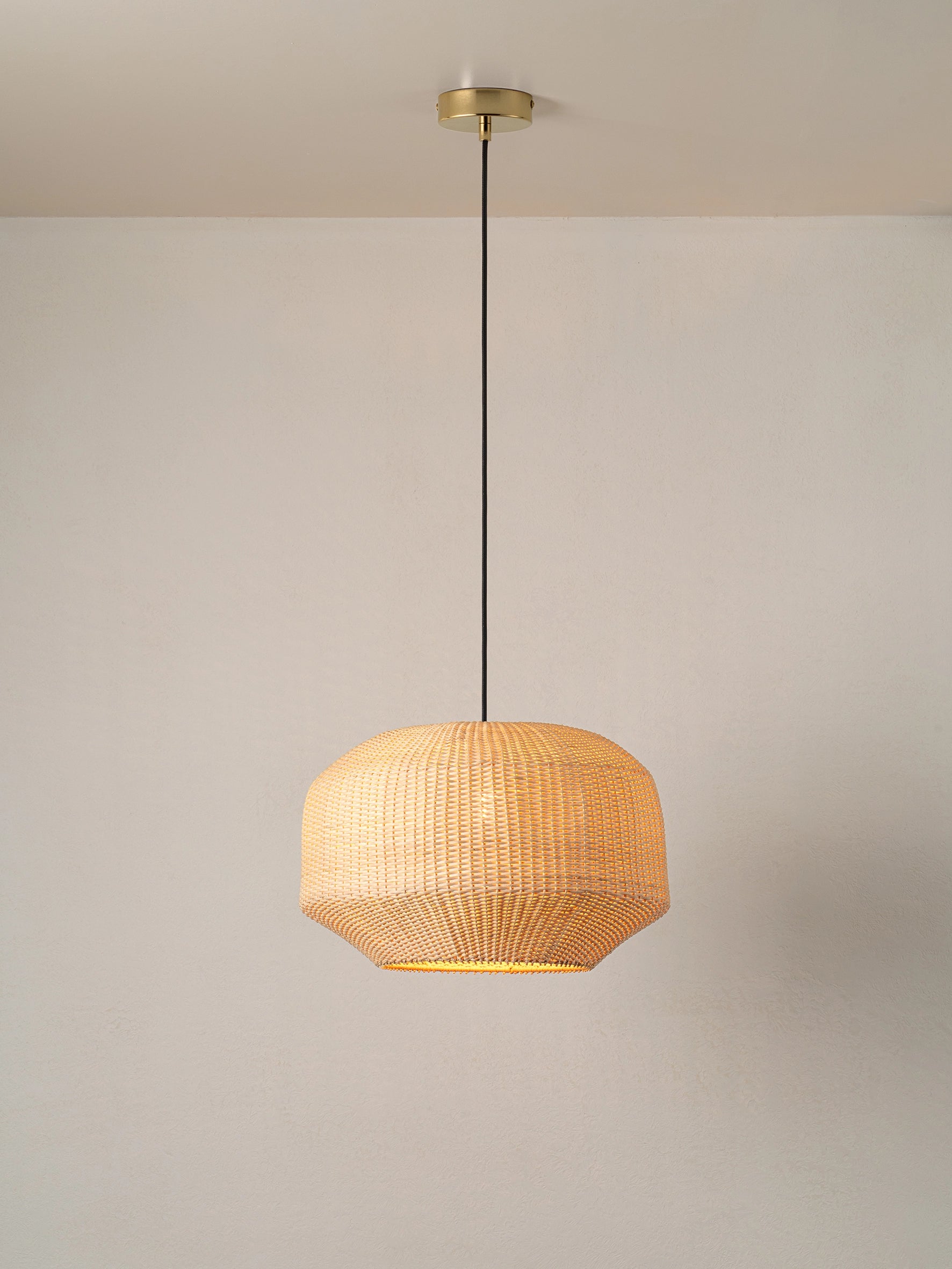 Budi - large handwoven rattan lampshade | Lamp shade | Lights & Lamps | UK | Modern Affordable Designer Lighting