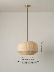 Budi - large handwoven rattan lampshade | Lamp shade | Lights & Lamps | UK | Modern Affordable Designer Lighting