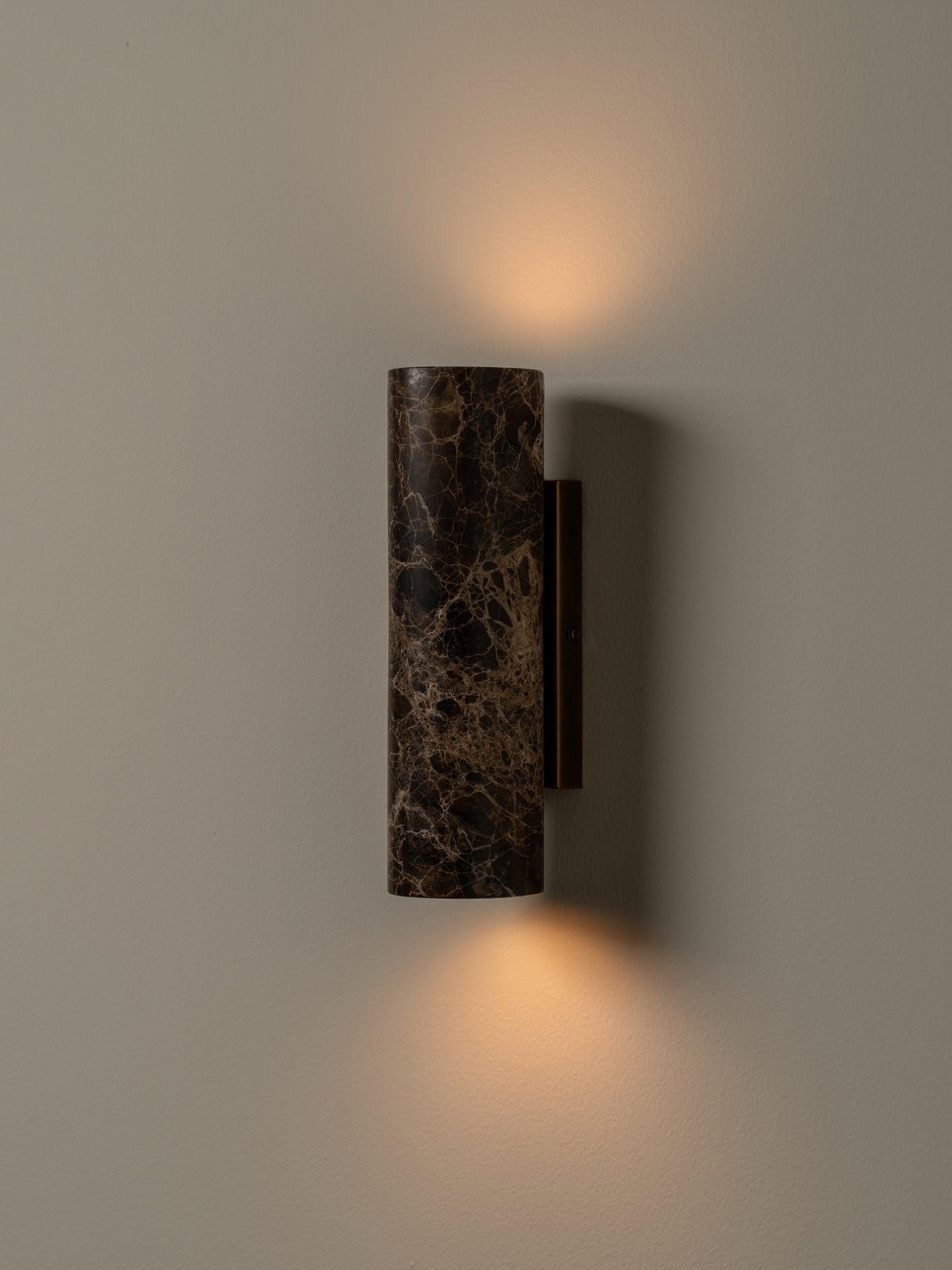 Calla dark emperador wall light | Wall Light | lights&lamps | UK | Modern Affordable Designer Lighting